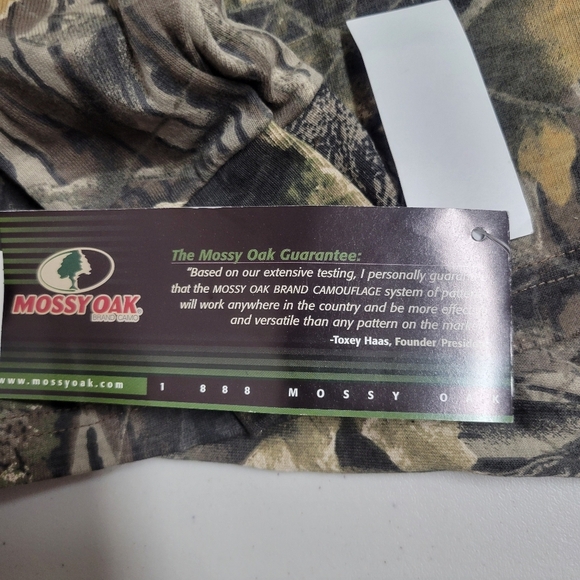 Mossy Oak Vintage Dead Stock Turtleneck Long Sleeve. - Picture 8 of 11